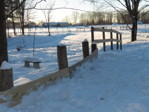 Sap bumper and unloading zone