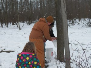 Jake showing us his method