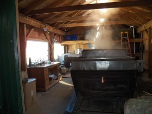 Just starting to boil