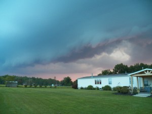 The beauty in the storm