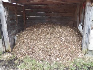 Woodchips for bedding