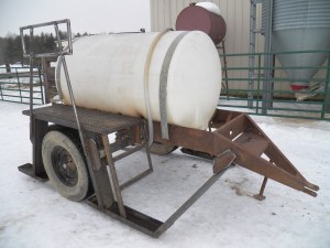 reworked sap hauling tank