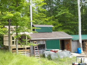 The new addition on the Sugarhouse